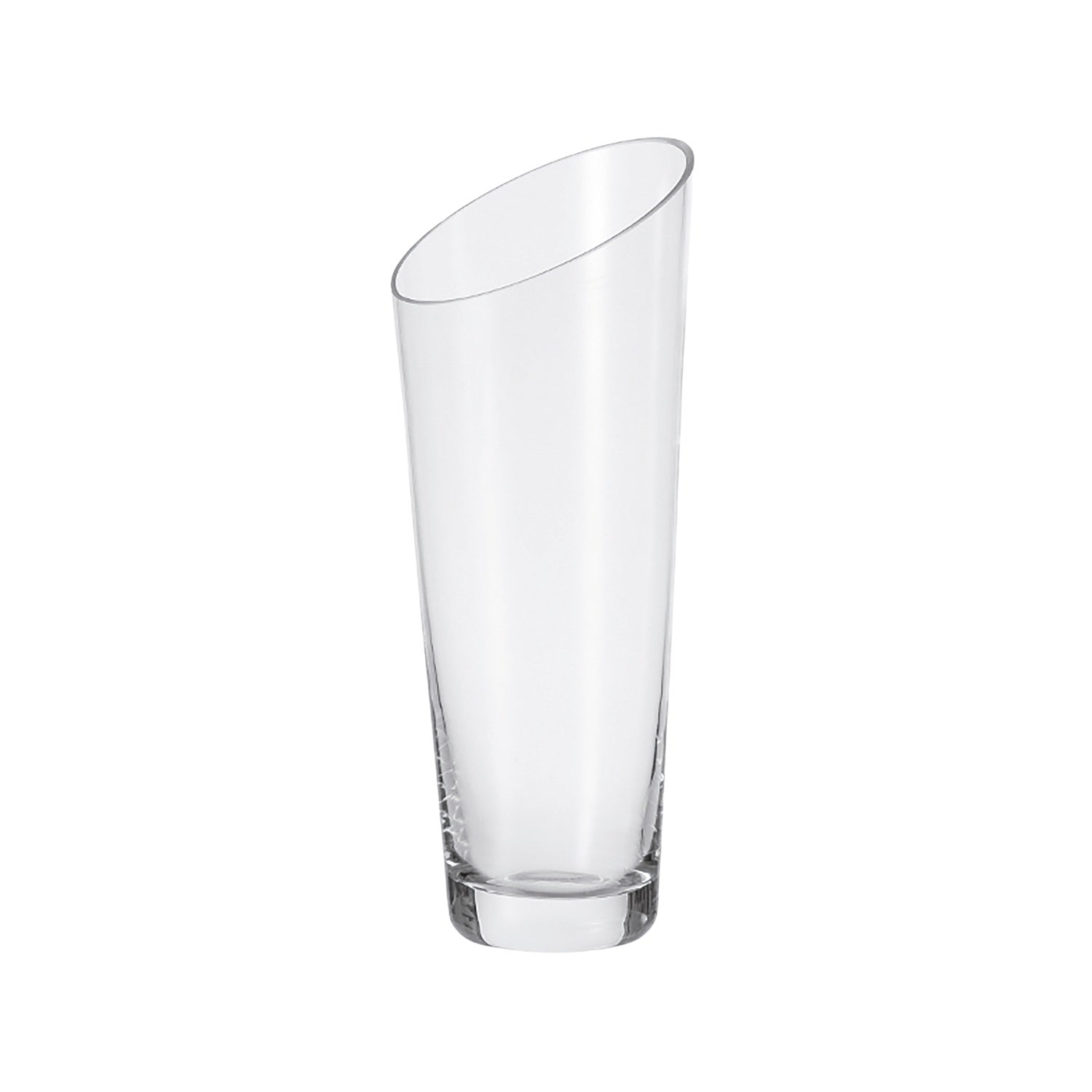 Glasvase DYNAMIC 30 cm handgefertigt – LEONARDO