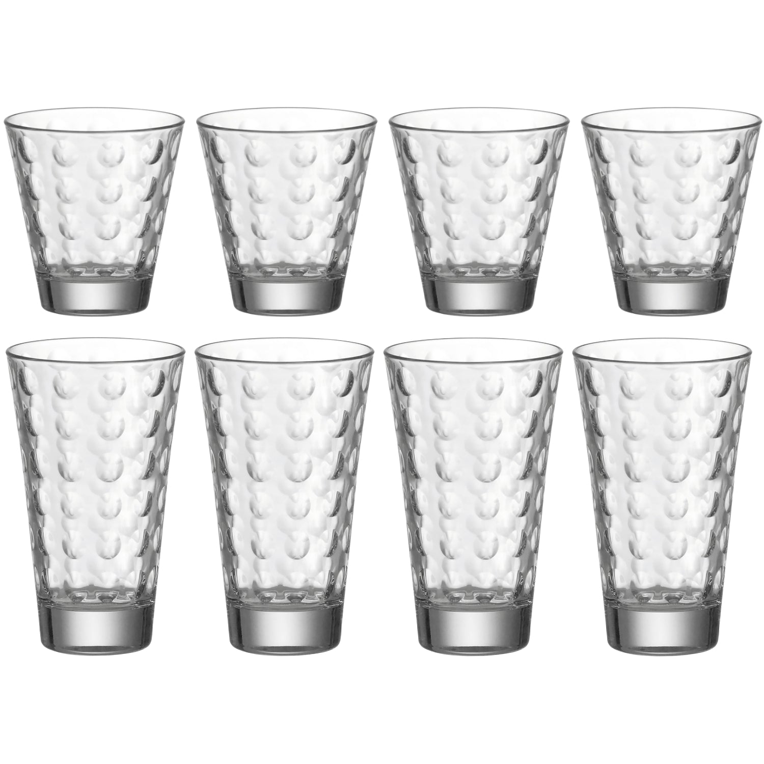 Trinkglasset OPTIC 8-teilig