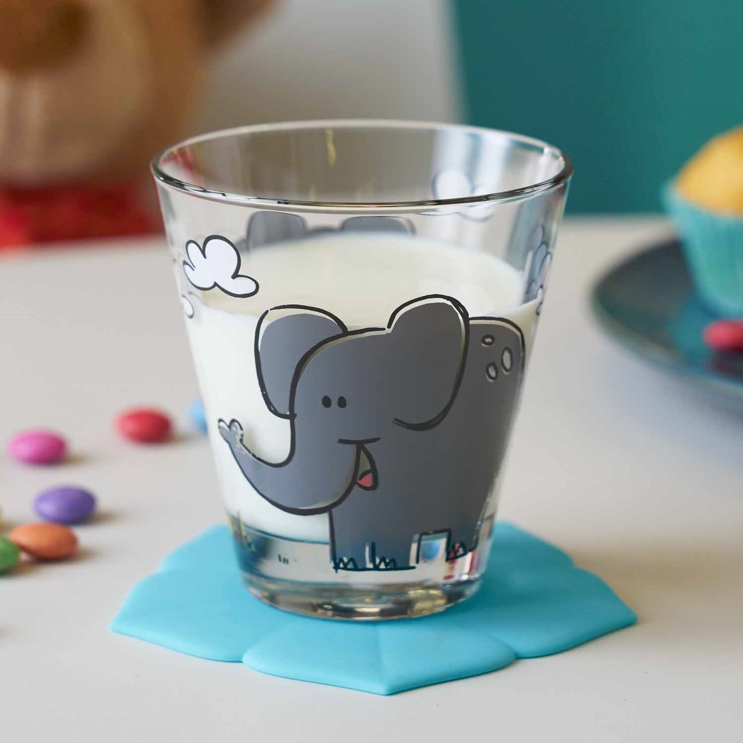 Trinkglas BAMBINI 215 ml Elefant 6er-Set