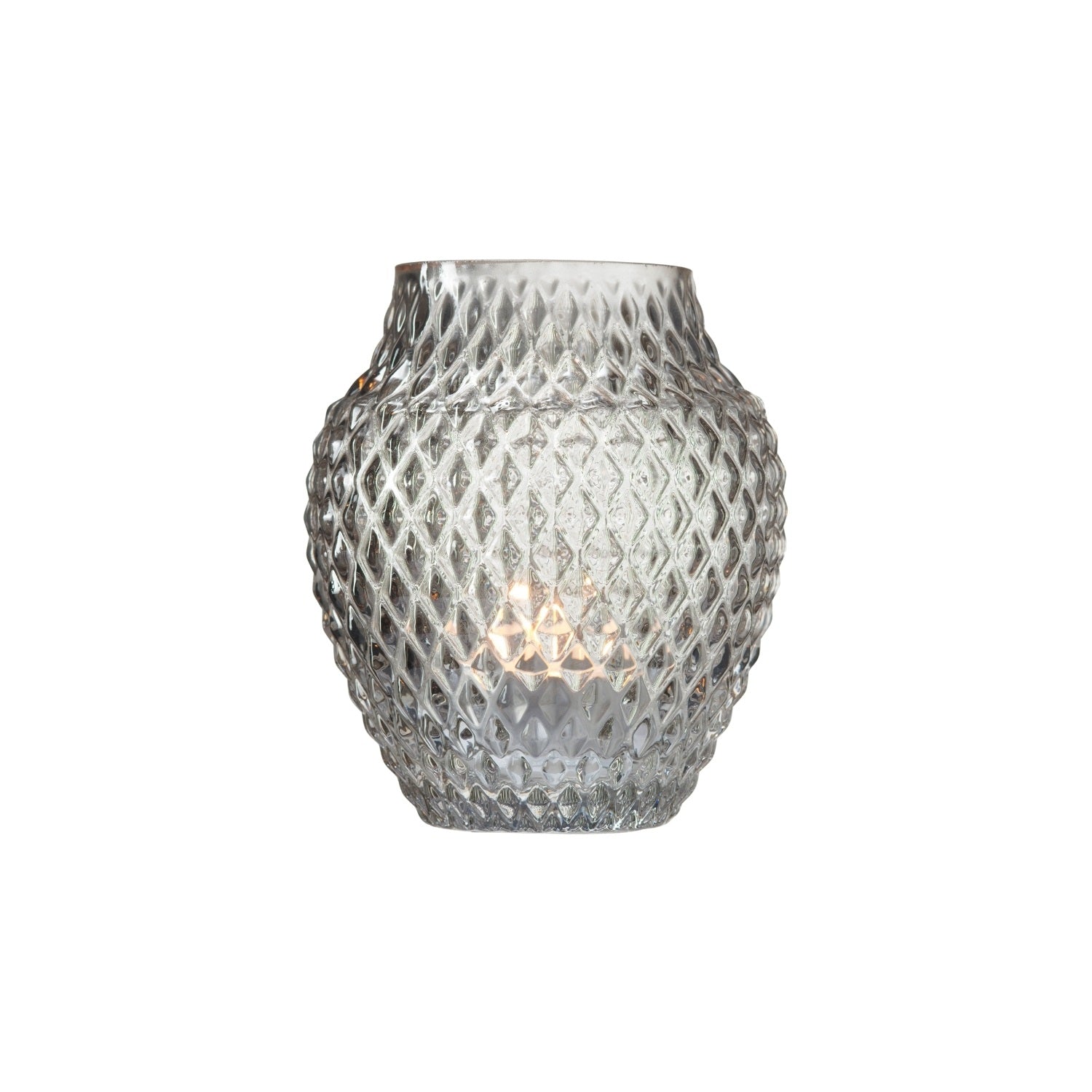 Tischvase POESIA 11 cm grau