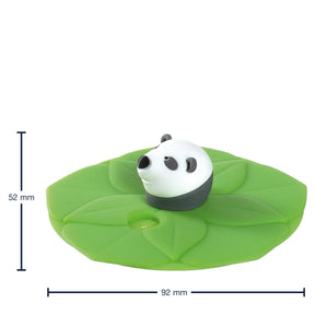 Deckel BAMBINI 9,2 cm grün Panda