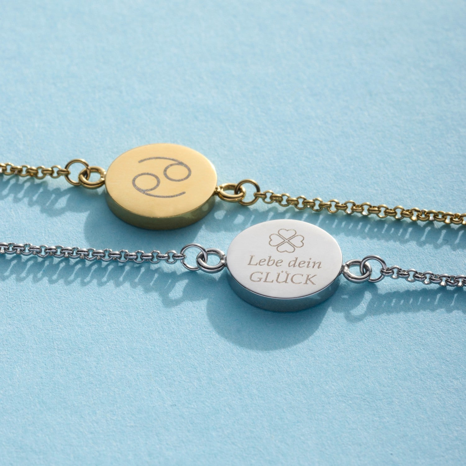 Armband MARLA gold mit persönlicher Gravur