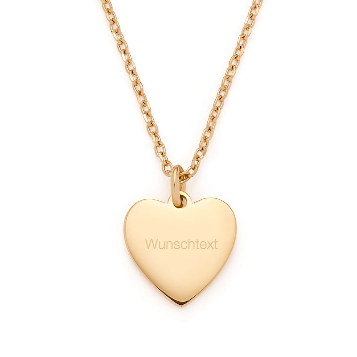 Halskette COLETTA 42 cm gold mit persönlicher Gravur