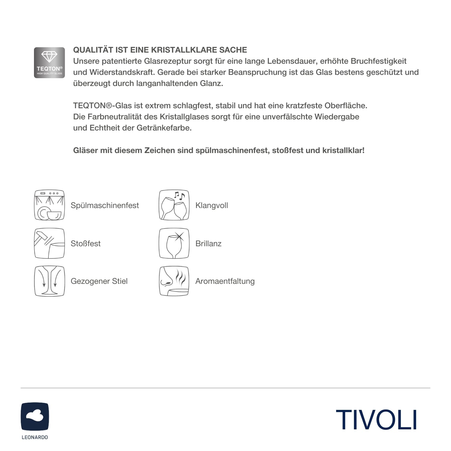 Weißweinglas TIVOLI 450 ml 6er-Set