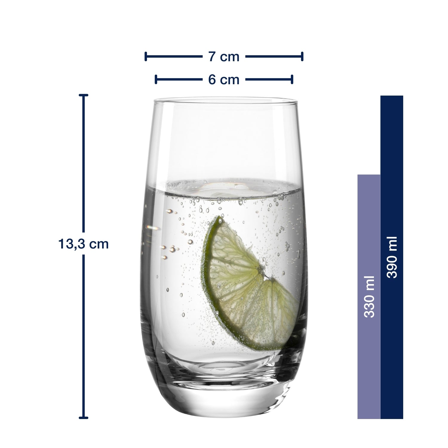 Trinkglas TIVOLI 390 ml 6er-Set