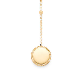 Halskette 42cm gold Pina mit persönlicher Gravur