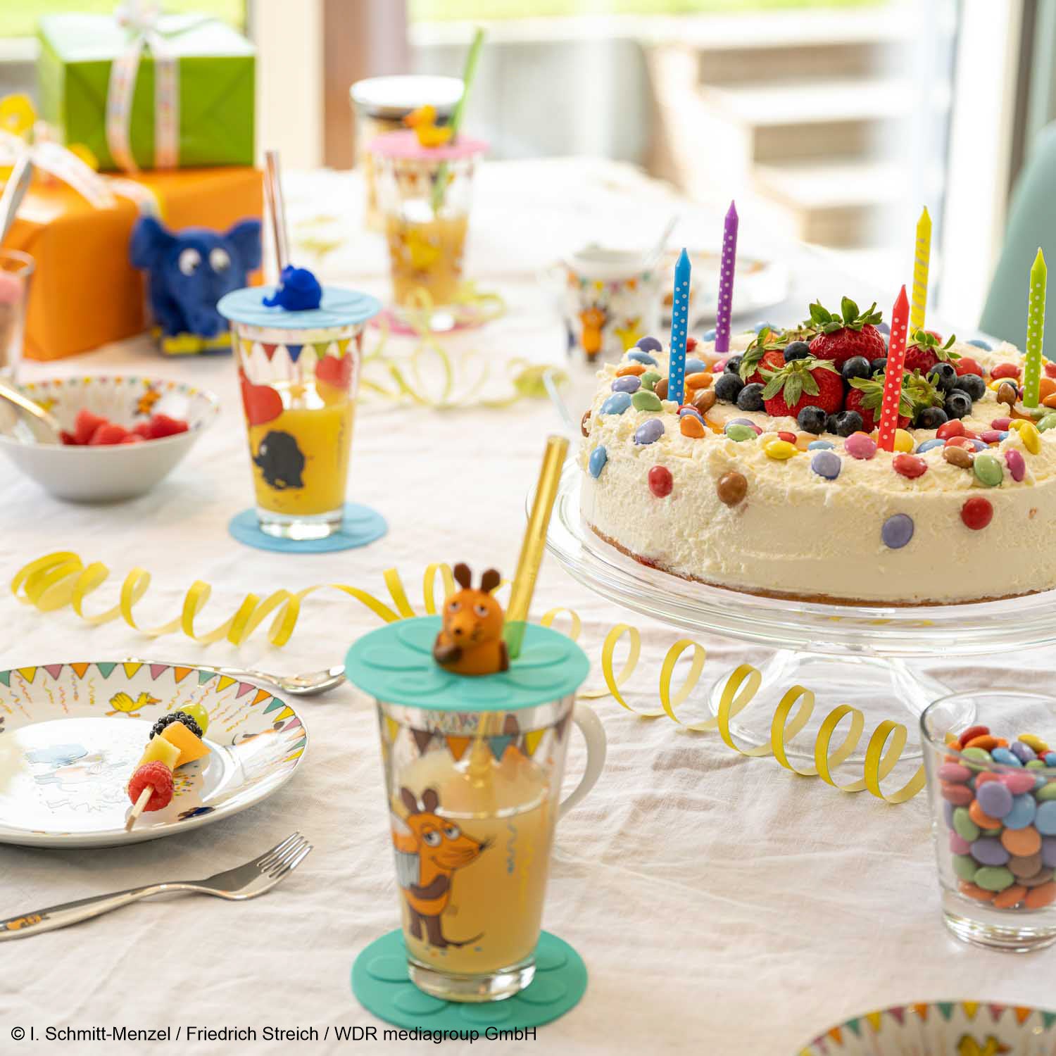 Trinkset 3tlg. BAMBINI 300 ml Ente Torte
