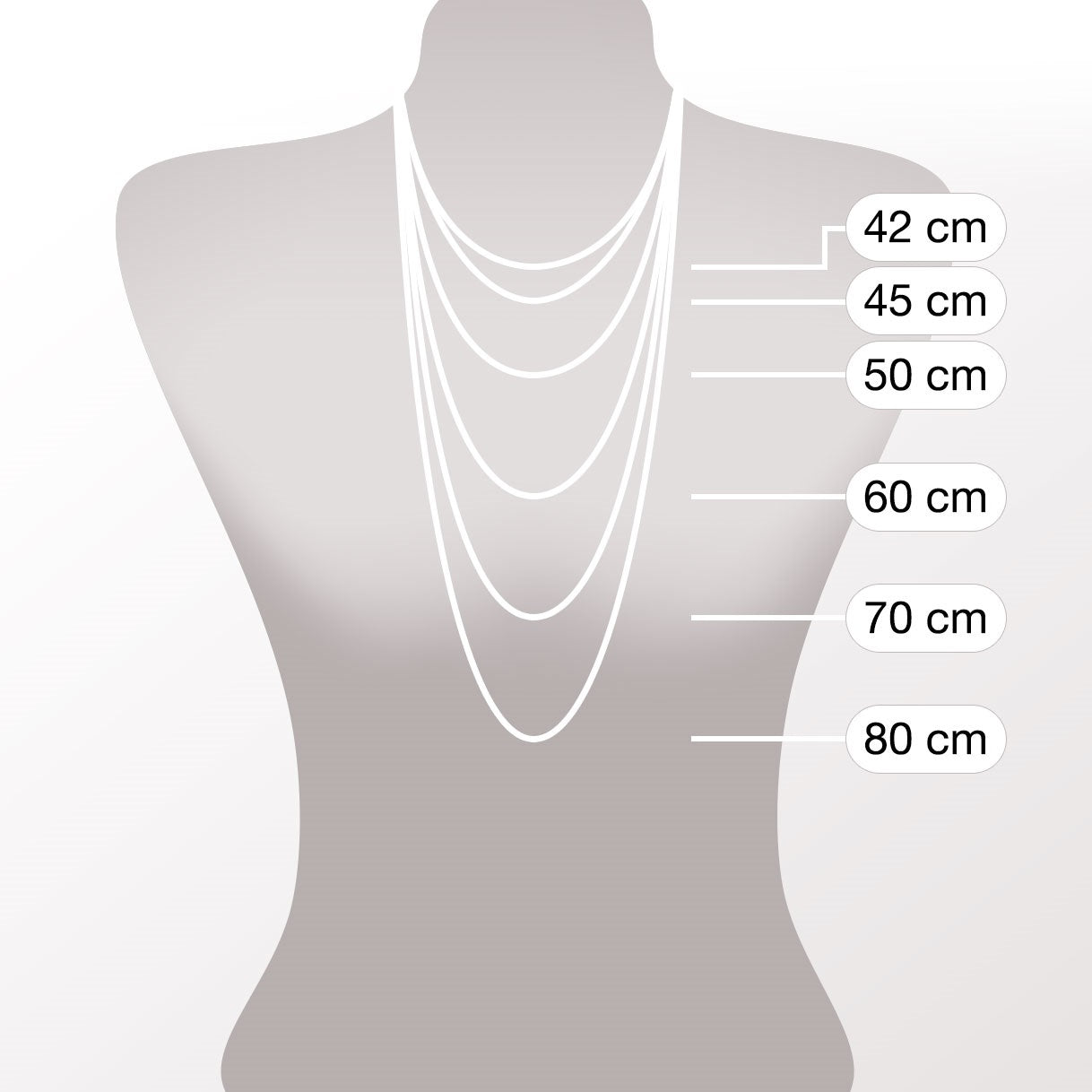 Halskette VINETA 70 cm