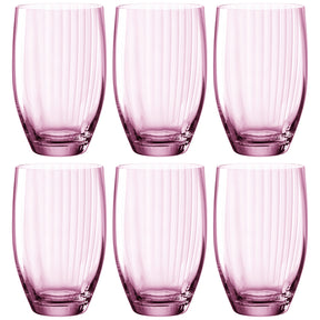 Trinkglas POESIA 460ml rosé 6er-Set