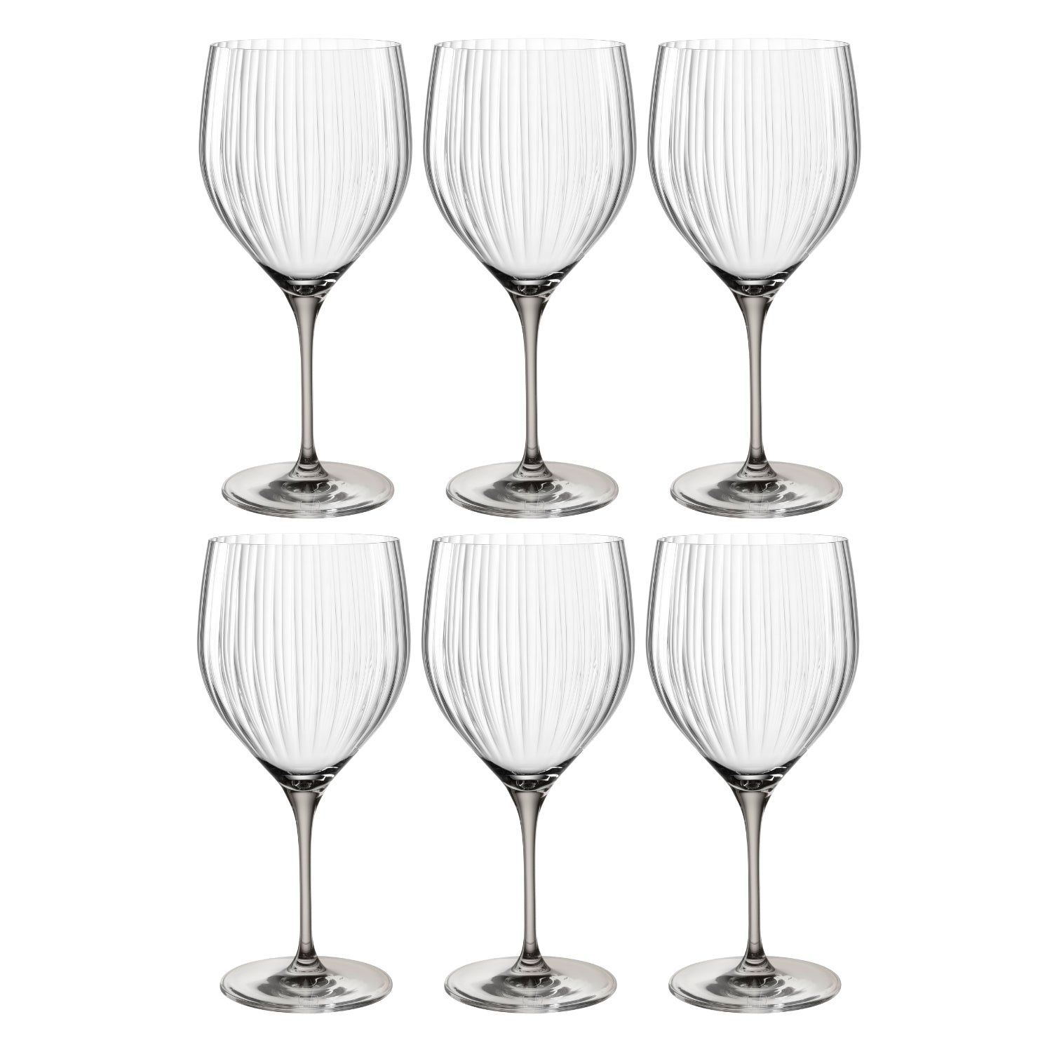 Cocktailglas POESIA 750 ml grau 6er-Set
