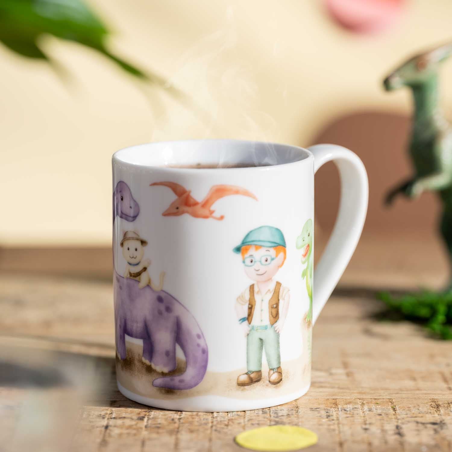 Kindergeschirr BAMBINI AVVENTURA 3-teilig Dino
