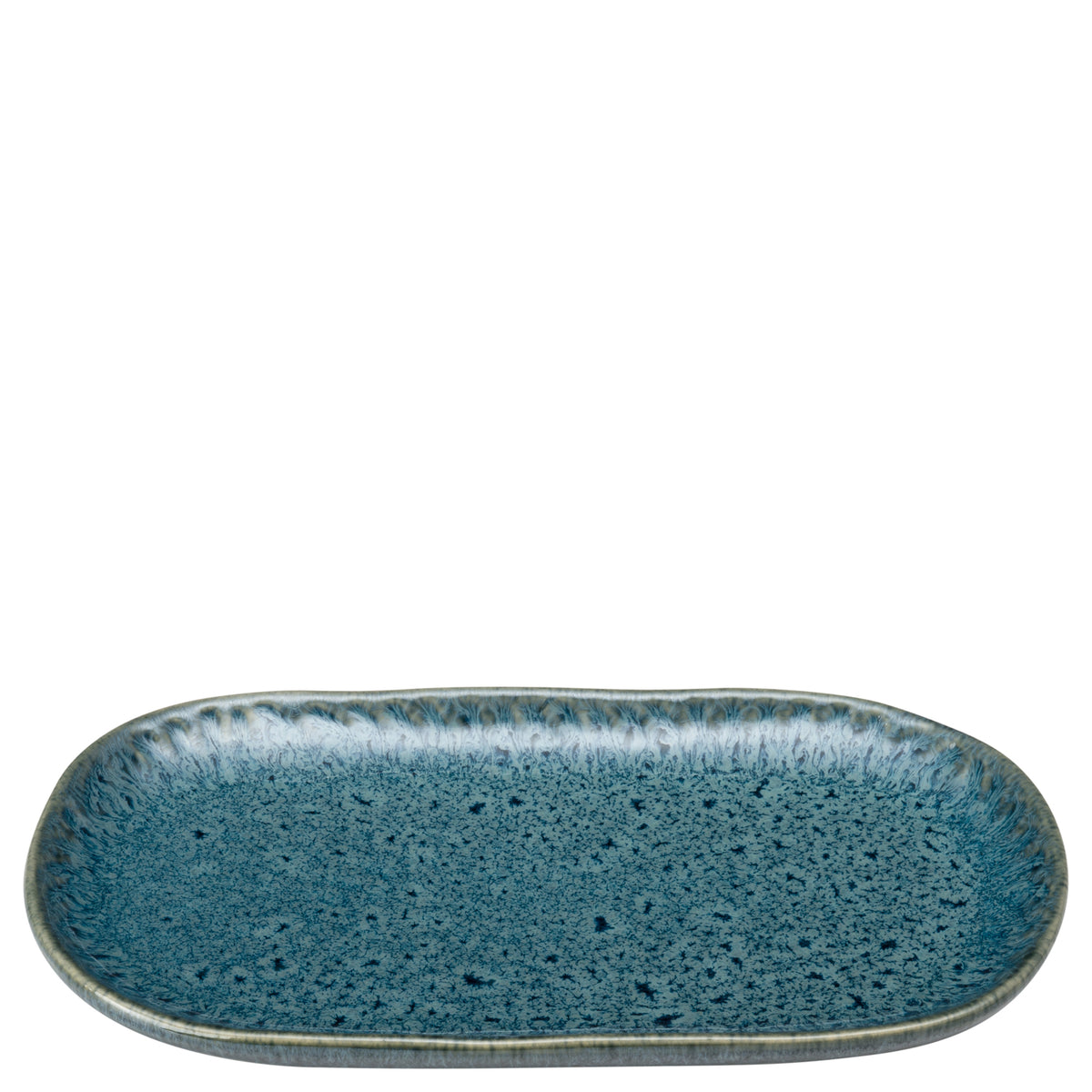 Keramikplatte MATERA 22 cm x 12 cm blau