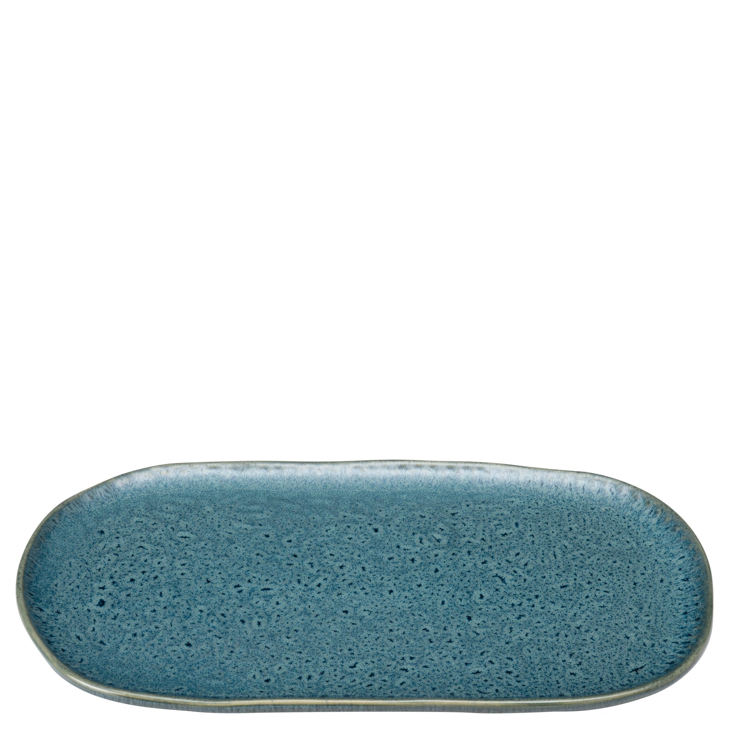 Keramikplatte MATERA 32 cm x 18 cm blau – LEONARDO