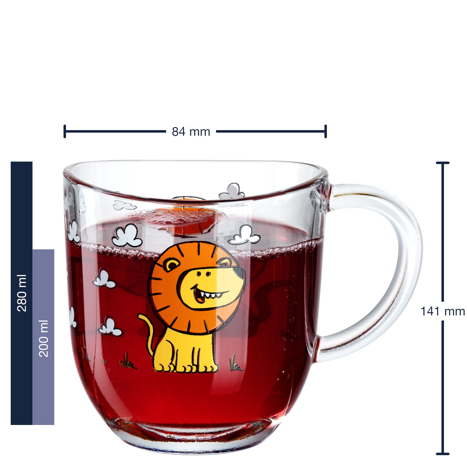 Tasse BAMBINI 280 ml Löwe