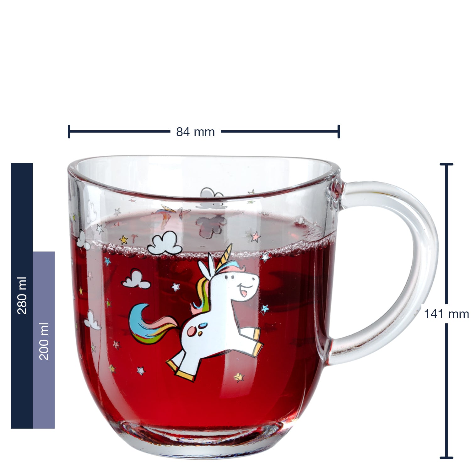 Tasse BAMBINI 280ml Einhorn