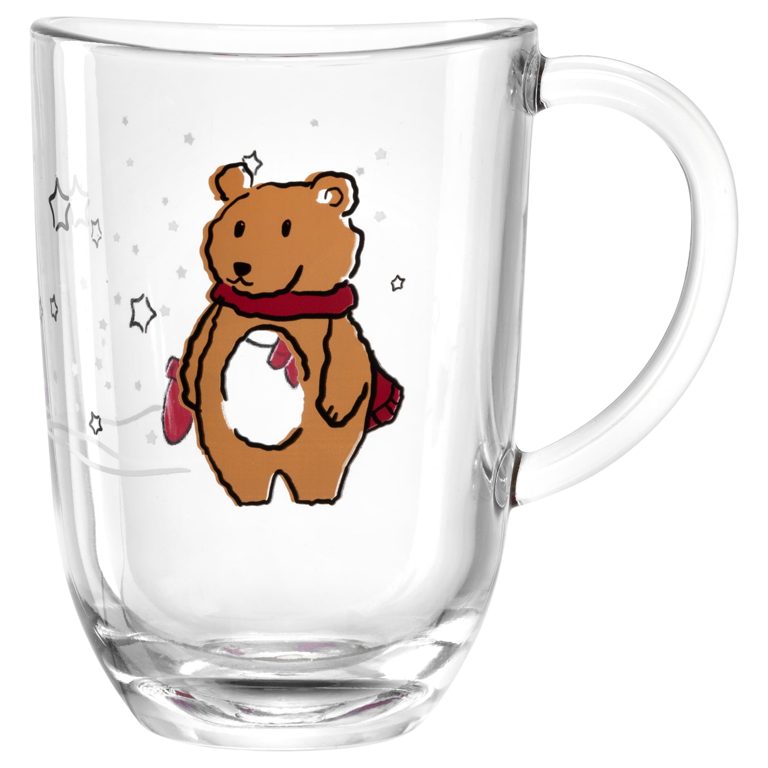 Tasse 380ml Bär AUTENTICO 4er-Set