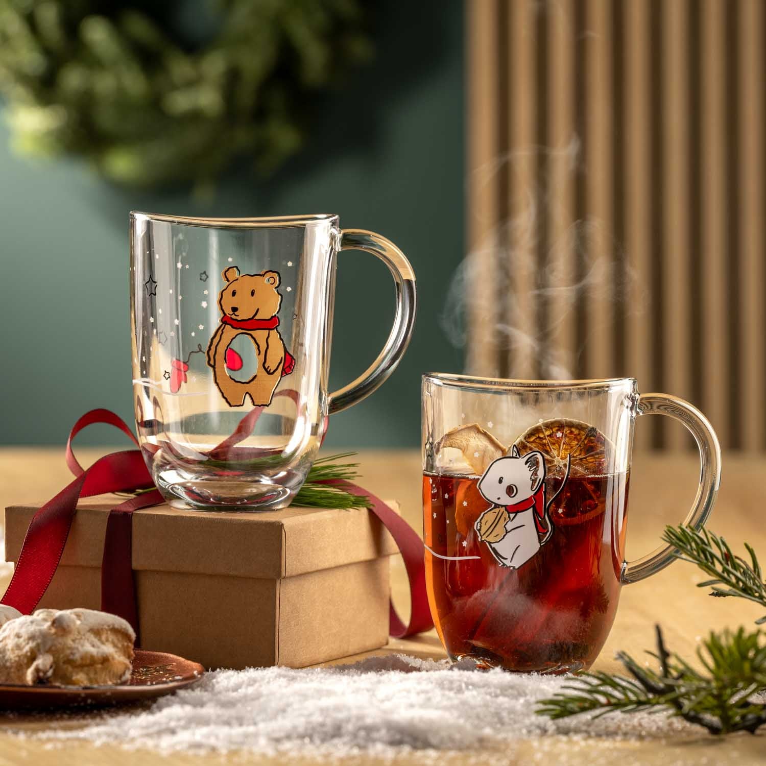 Tasse 380ml Bär AUTENTICO 4er-Set