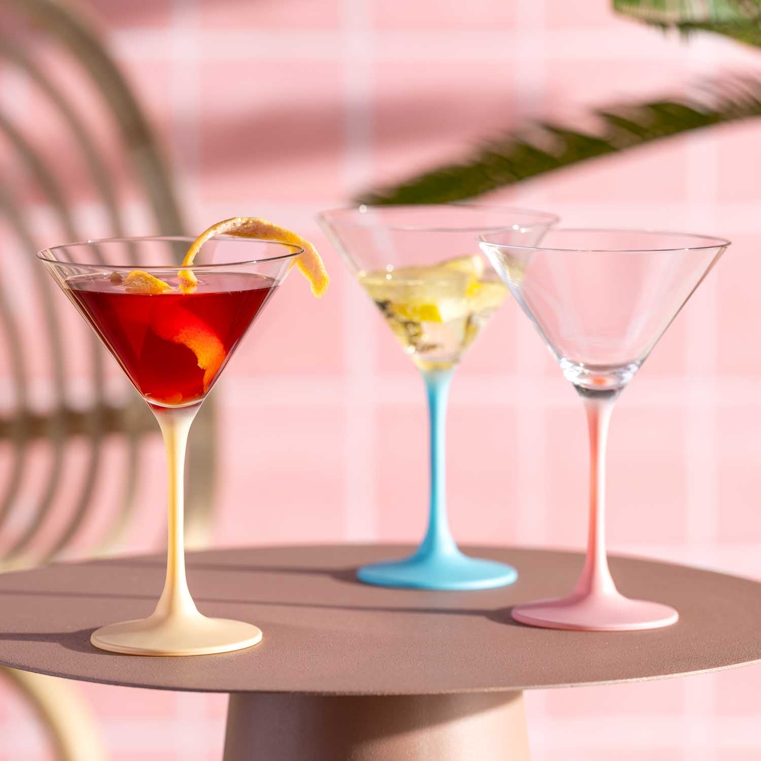 Cocktailschale 260ml sortiert AMALFI 6er-Set