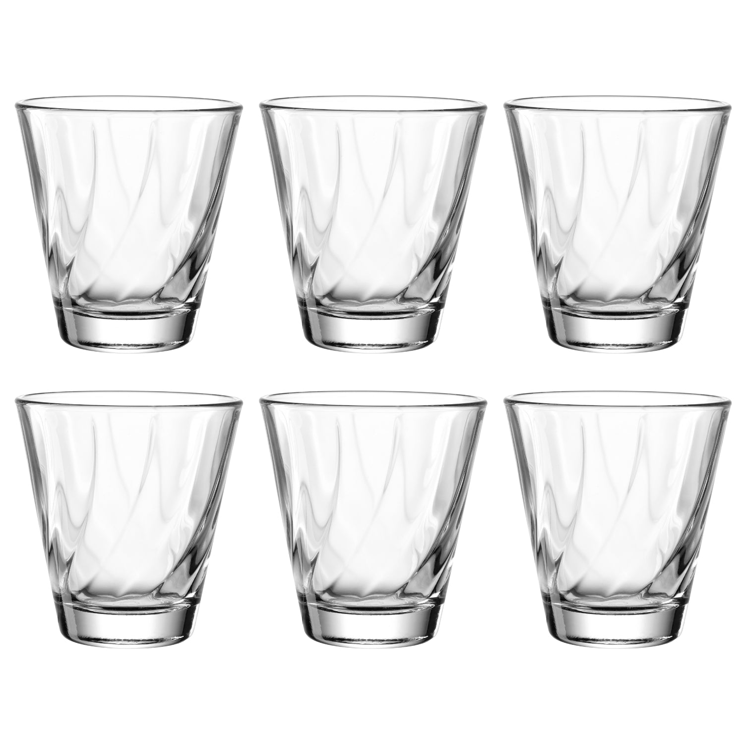 Trinkglas TWIST 215 ml 6er-Set – LEONARDO