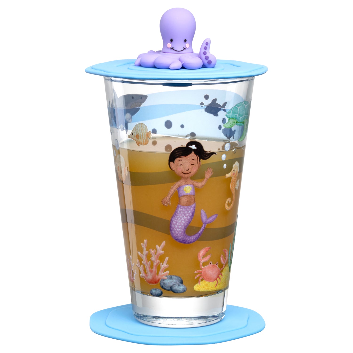 Trinkset BAMBINI AVVENTURA 3-teilig 300 ml Meer
