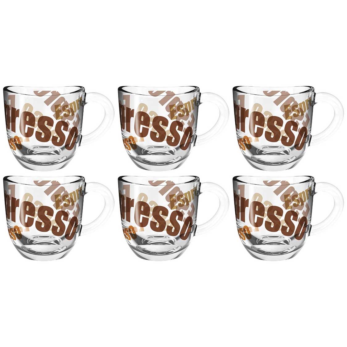 Espressotasse NAPOLI 80 ml 3farbig