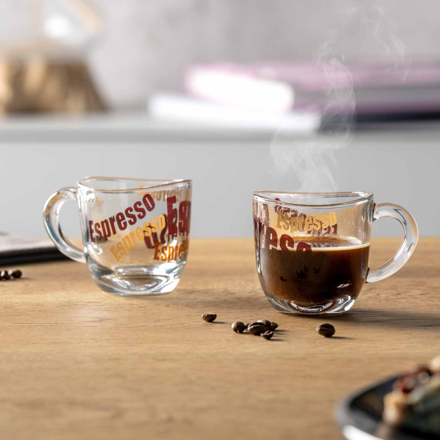 Espressotasse NAPOLI 80 ml 3farbig