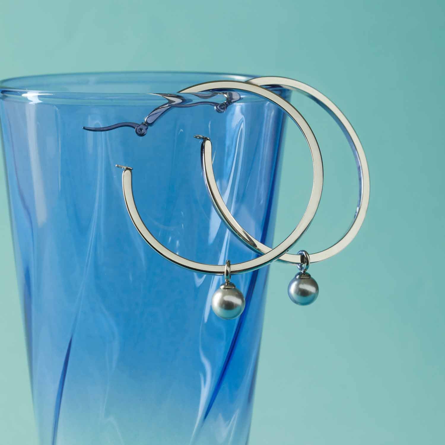 Set/2 Anhänger PERLA silber Beauty`s