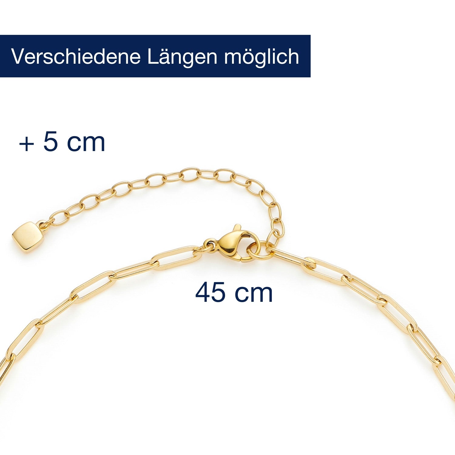 Halskette BELINDA 45 cm gold