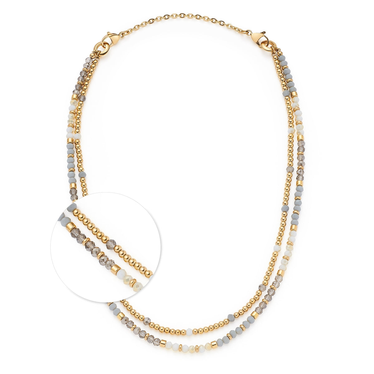 Halskette BERNADETTE 50 cm gold