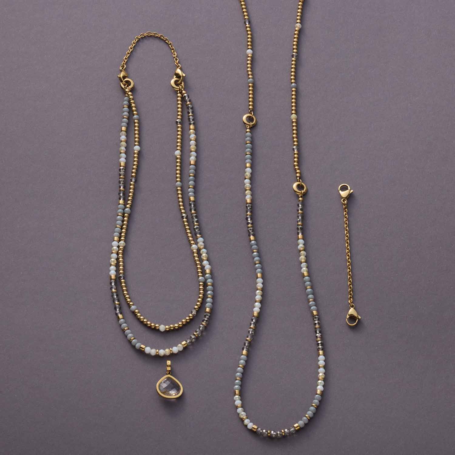 Halskette BERNADETTE 50 cm gold