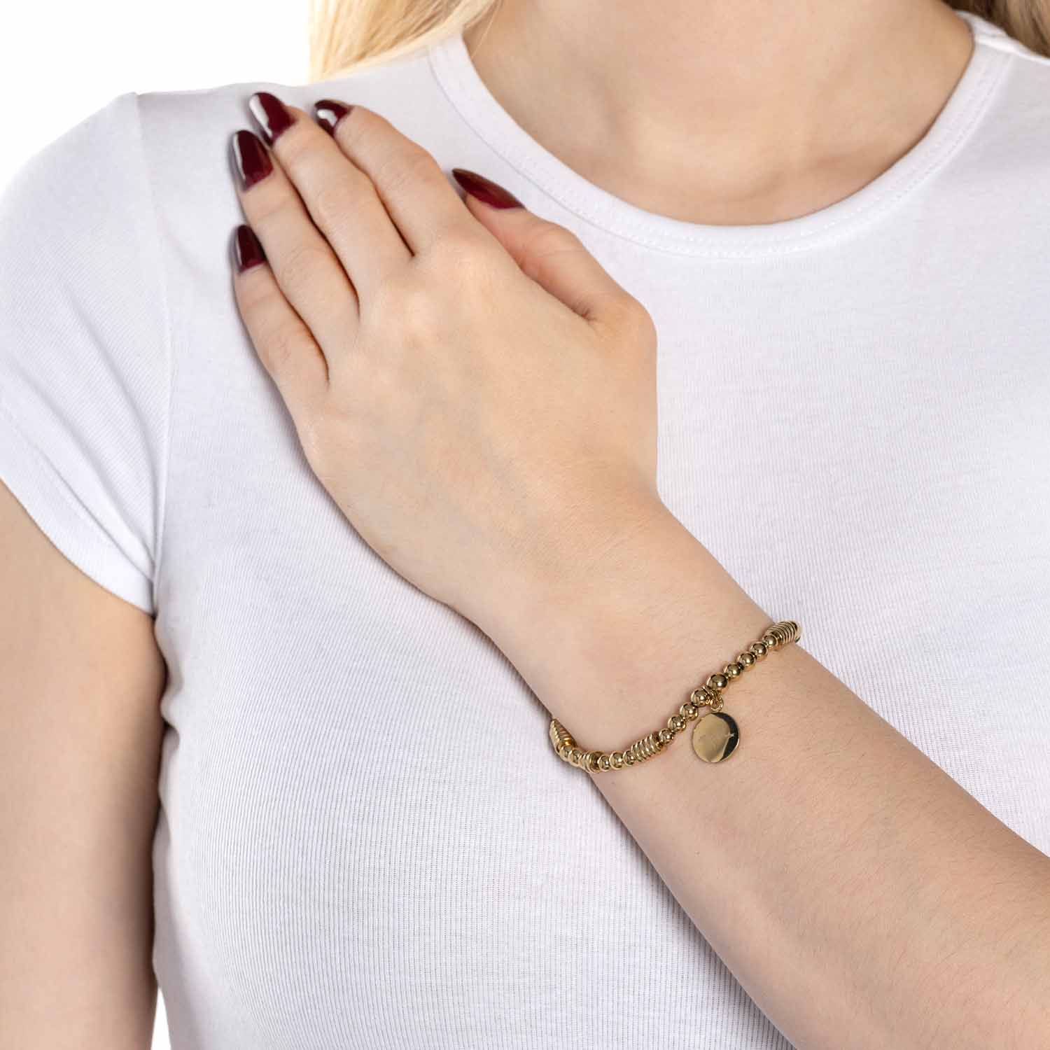 Stretch Armband ELISABETH gold