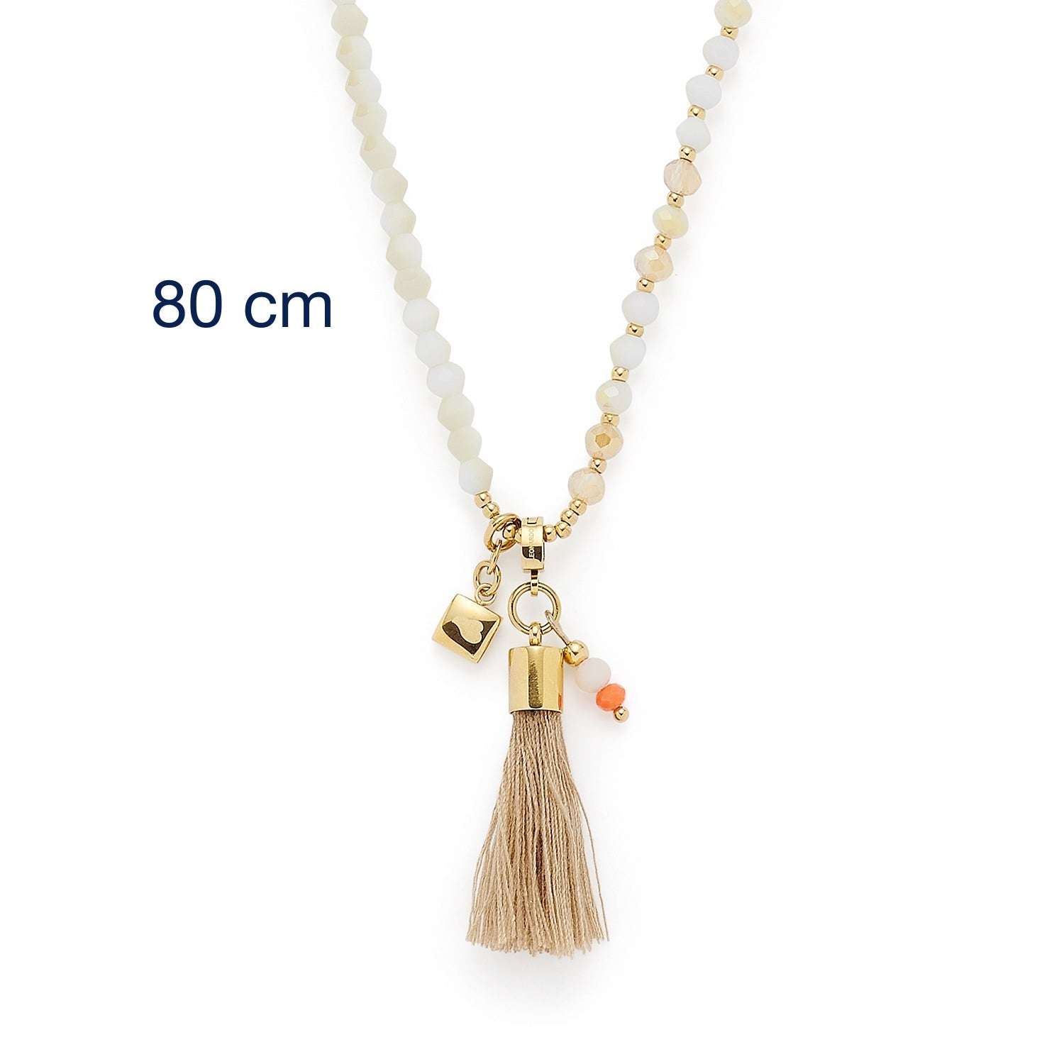 Halskette DONNA 80 cm sand Sommer
