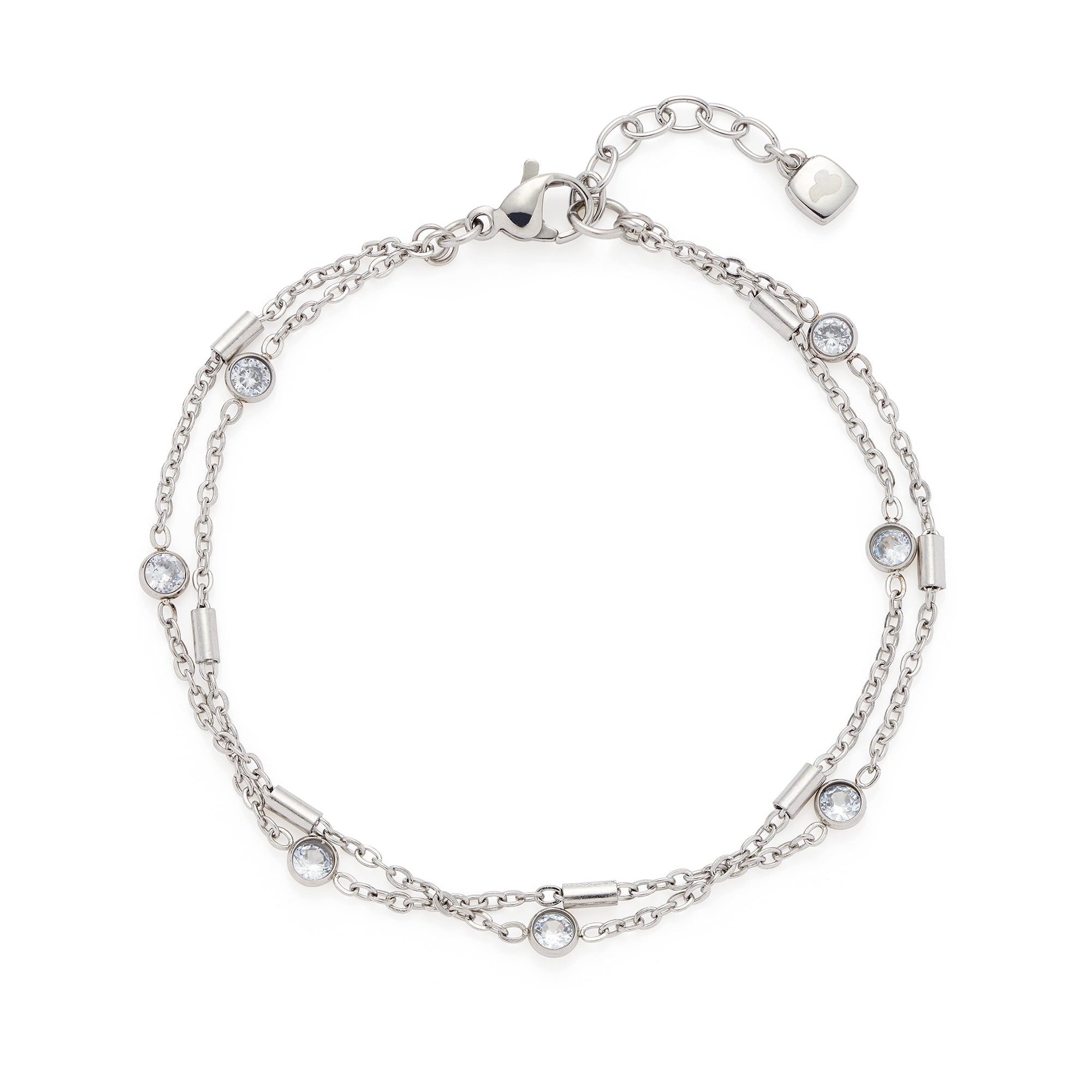 LEONARDO Armband Bicolor Hope, 022633, mit Achat - mit Glasperle, Süßwasserzuchtperle, Ein Armband, das mit kühler Eleganz und lockerem Charme punktet
