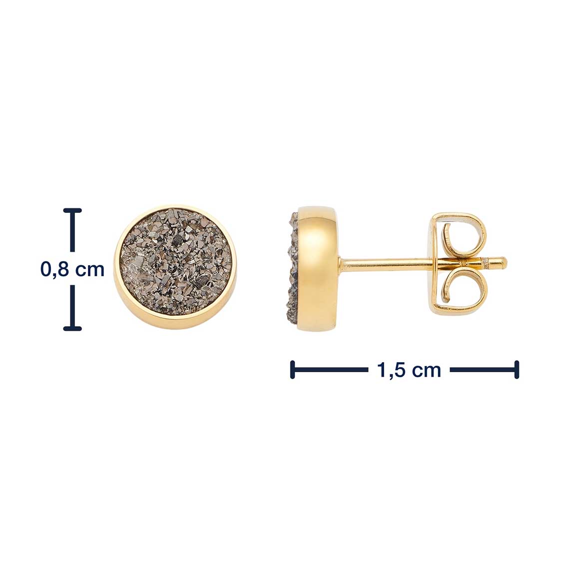 Ohrstecker ODELLE gold