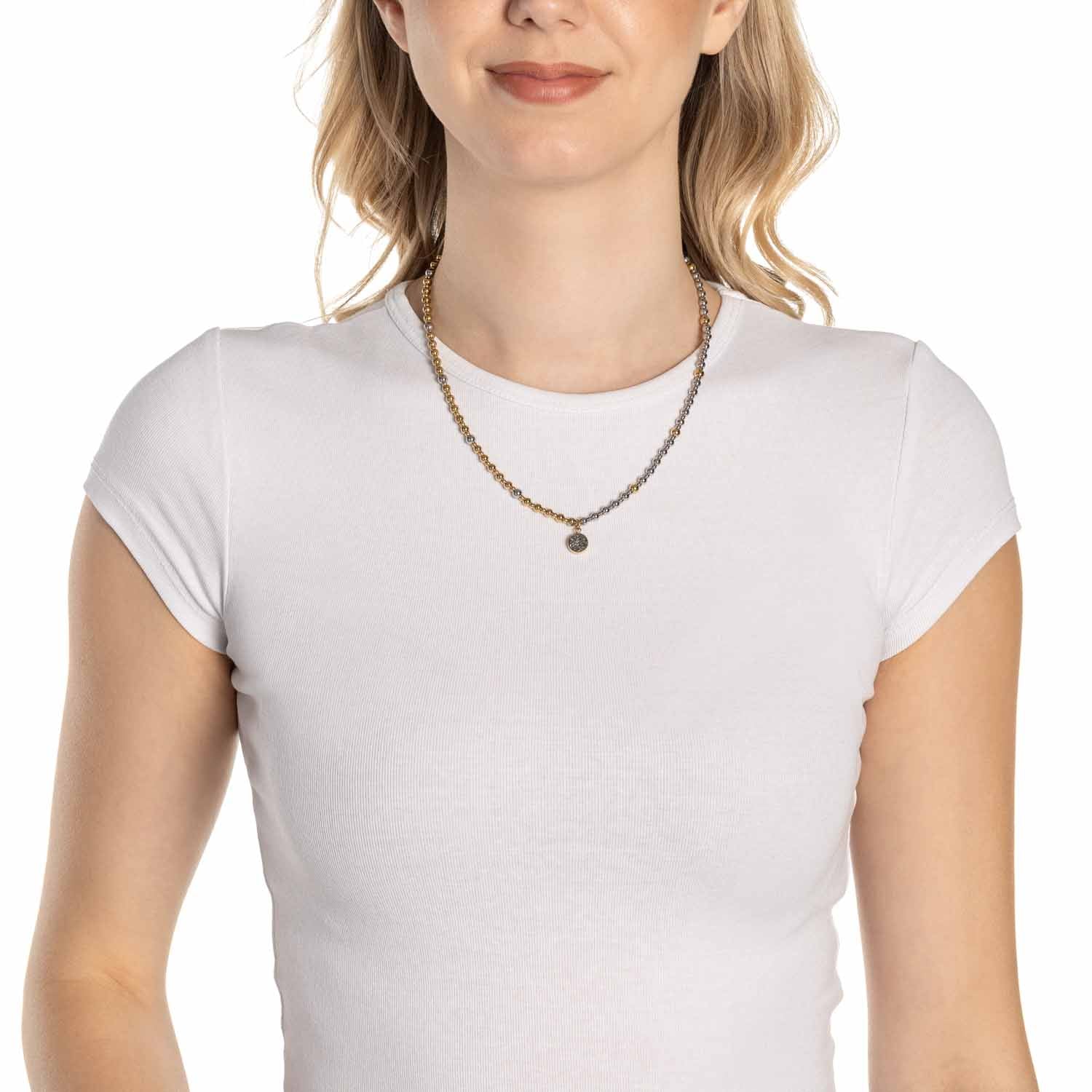 Halskette ELAINE 45 cm gold