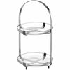 Etagere CUCINA silber 2-teilig