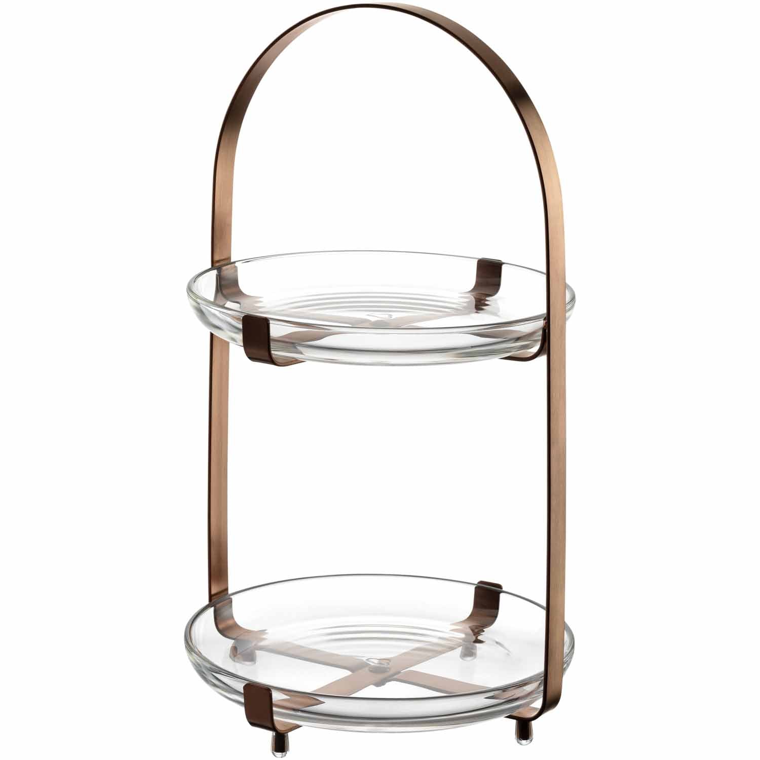 Etagere CUCINA kupfer 2-teilig