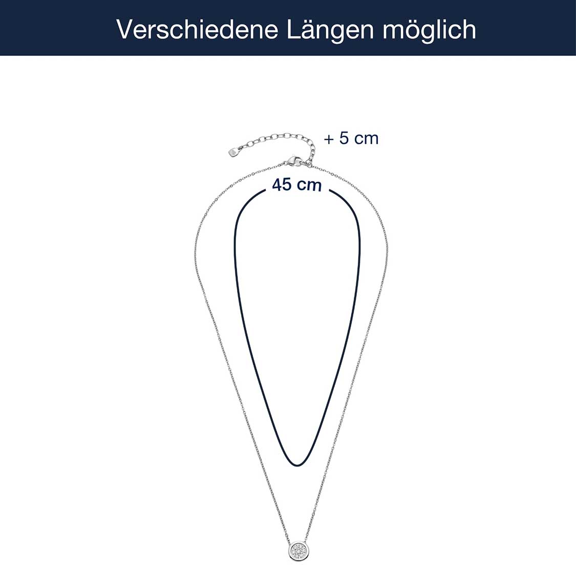 Halskette CATHERINE 45 cm