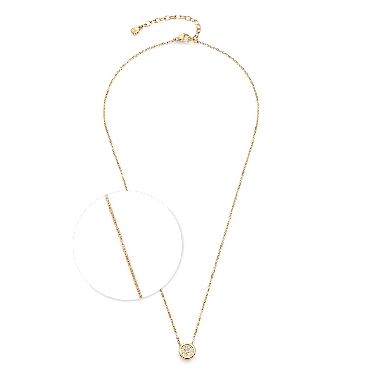 Halskette CATHERINE 45 cm gold