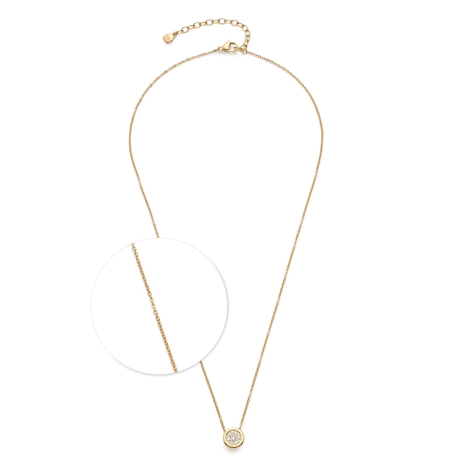 Halskette CATHERINE 45 cm gold