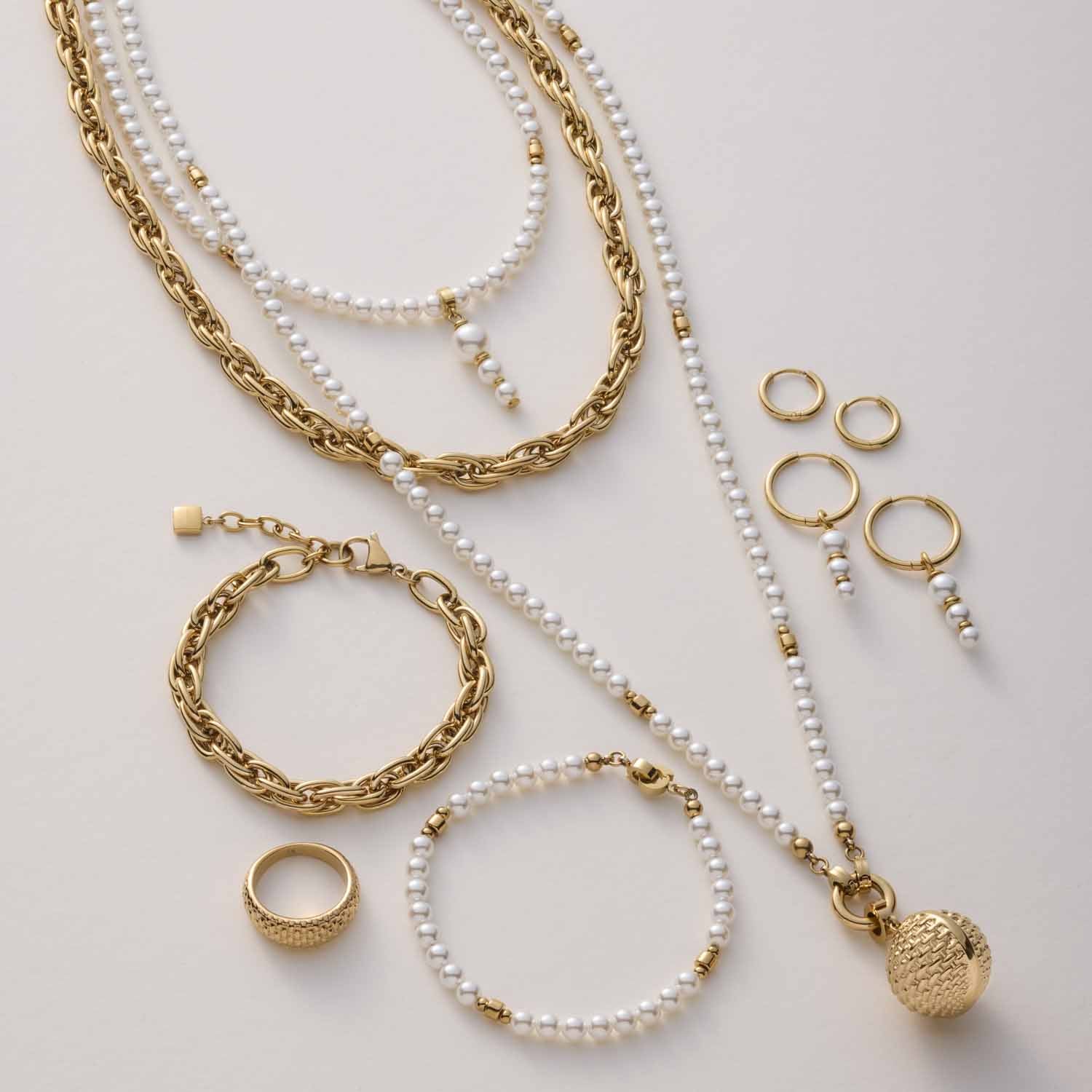 Armband CHRISTA Clip & Mix gold