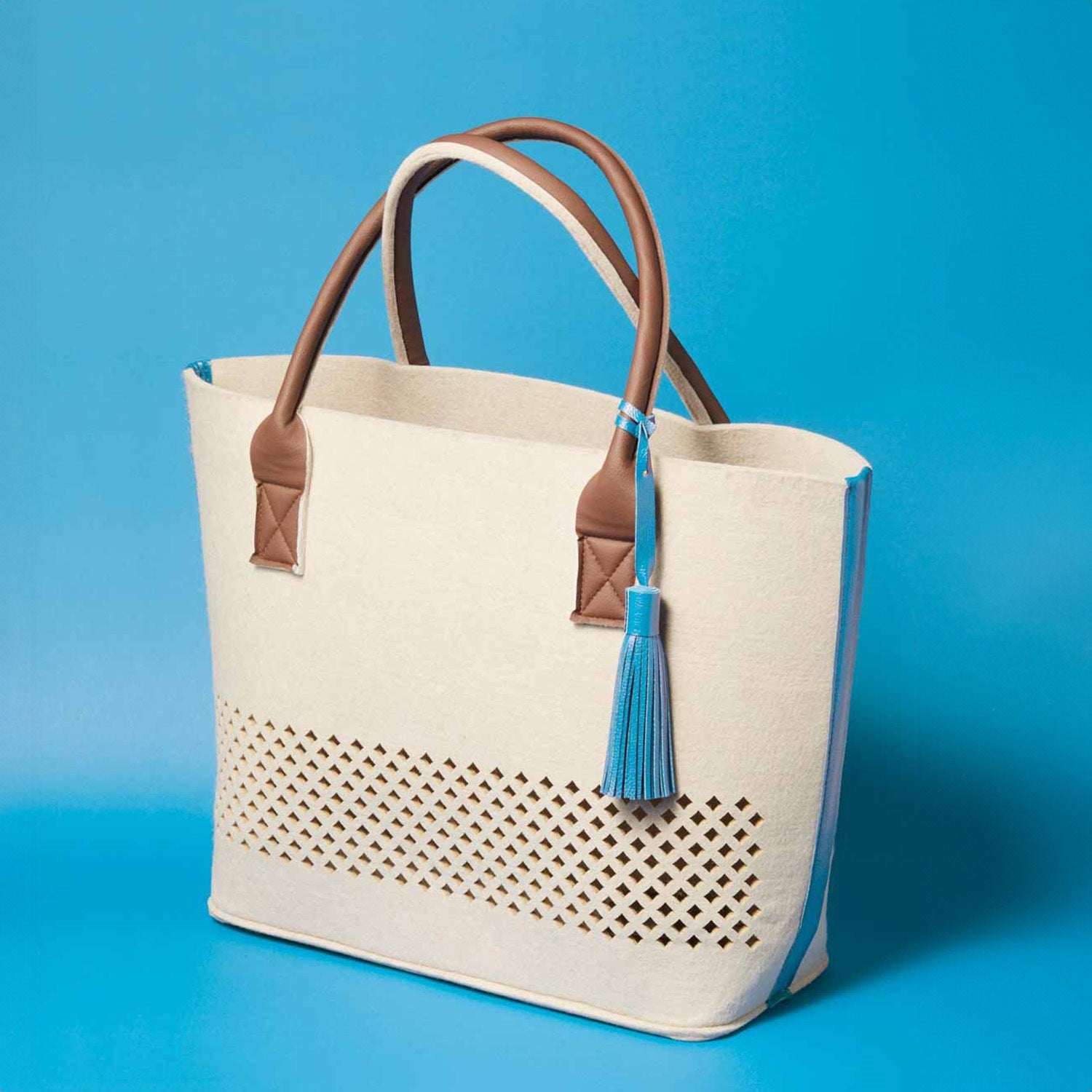 LEONARDO Beach Bag blau