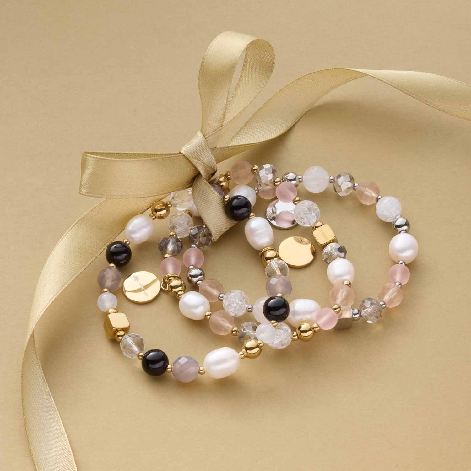 Armband HOPE gold/rose