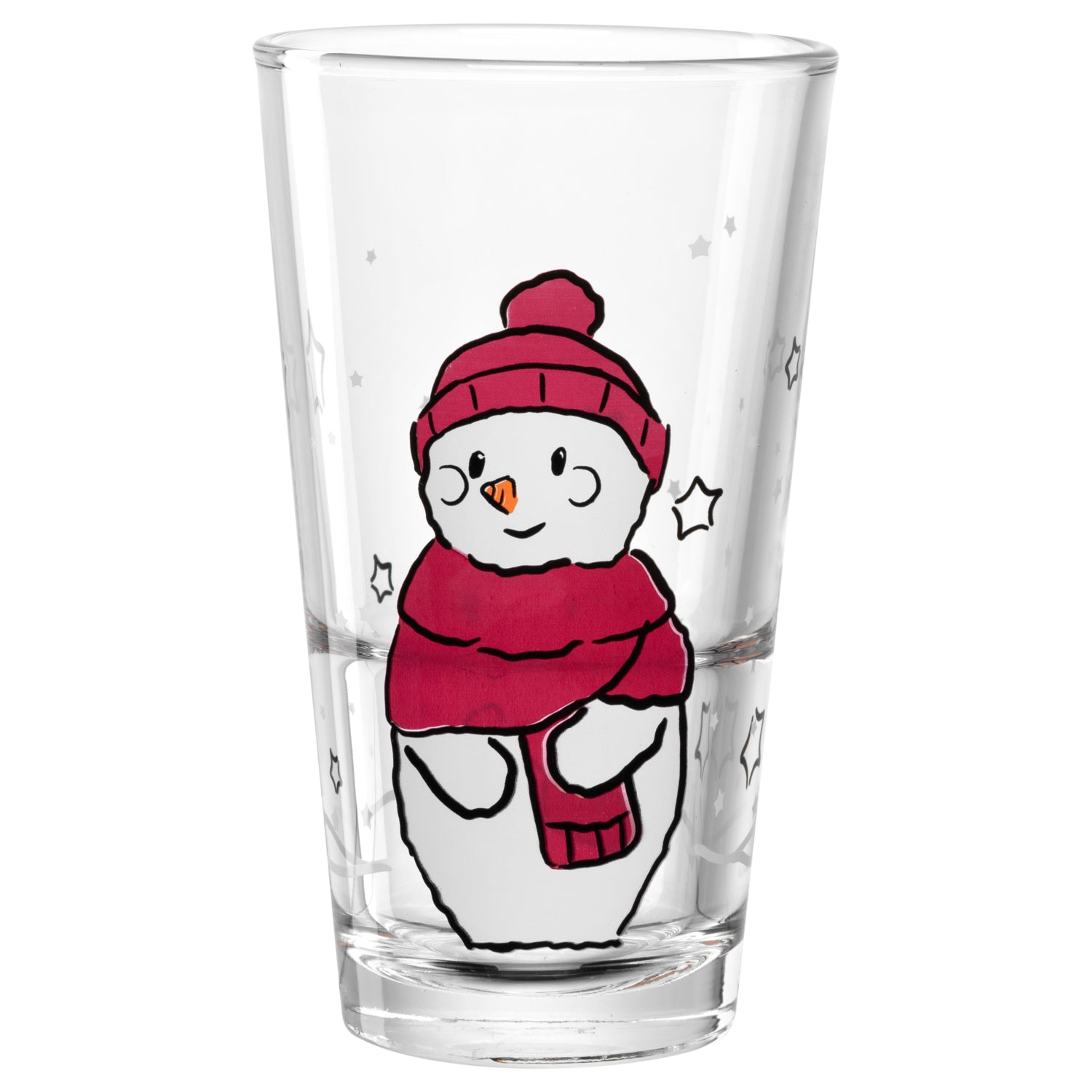Trinkglas 330ml Schneemann AUTENTICO