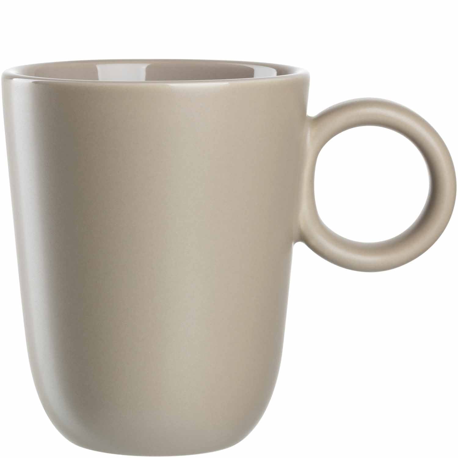 Keramiktasse ROMA 400 ml beige