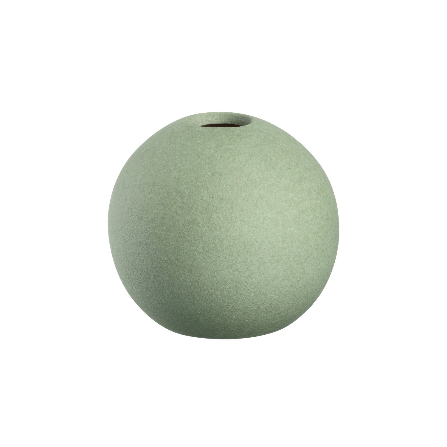 Keramikvase BOLLA 7 cm grün