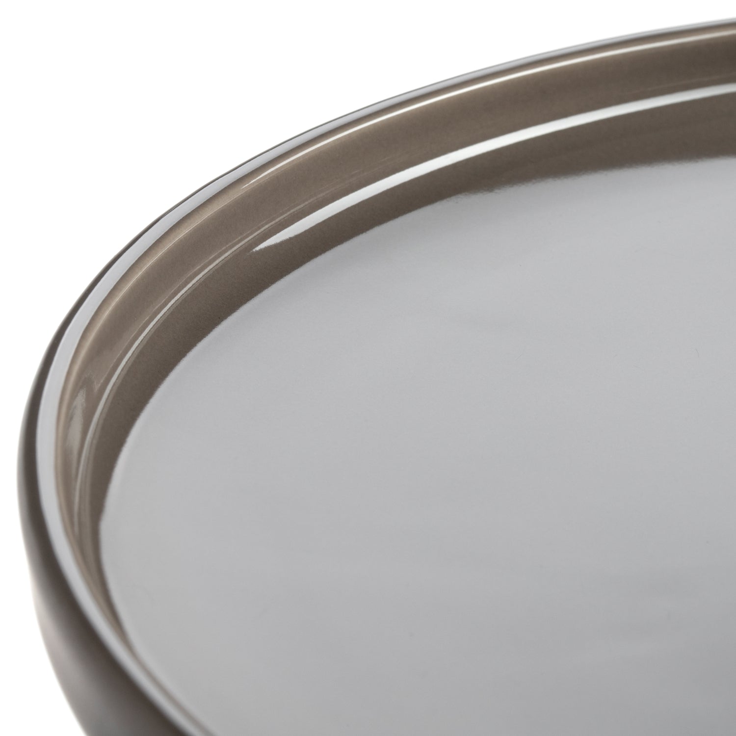 Keramikteller ROMA 27 cm taupe