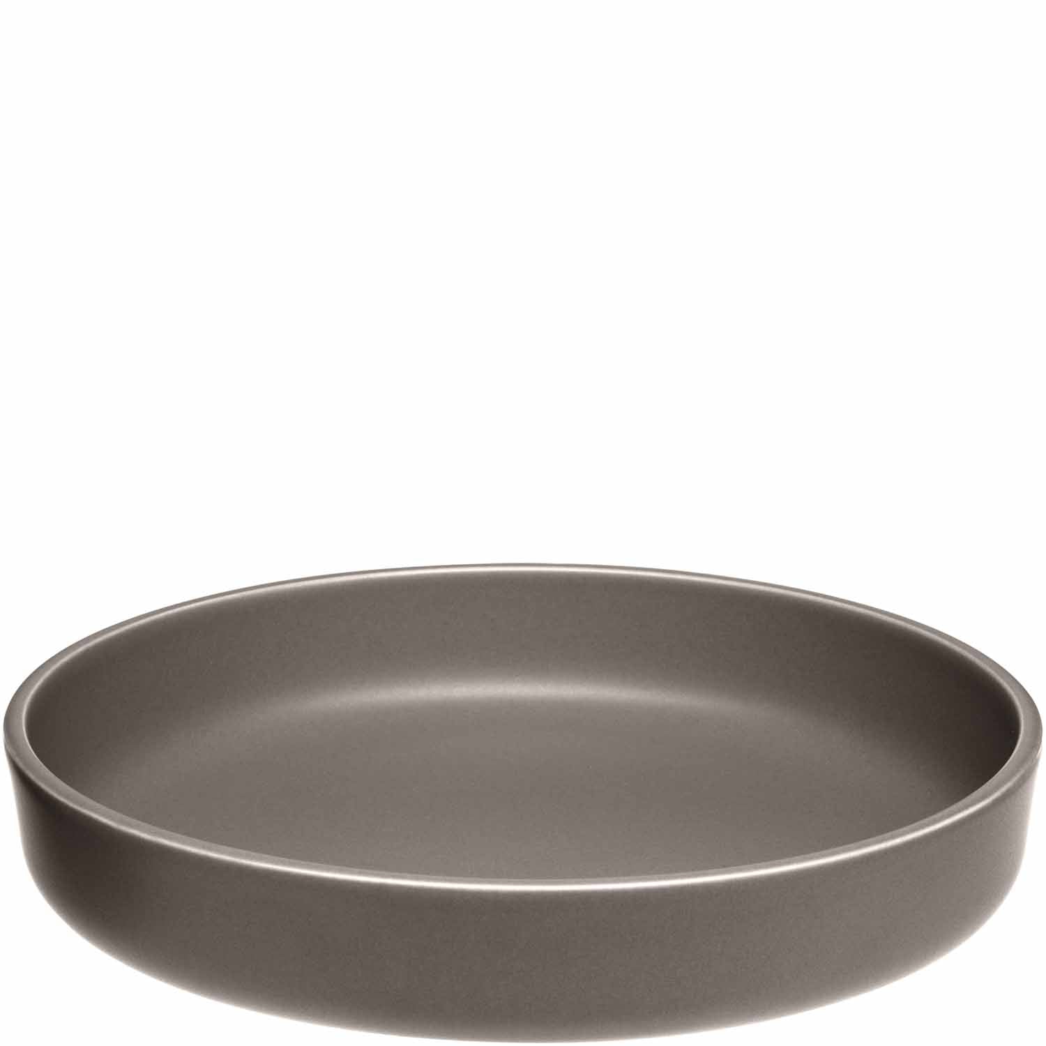 Keramikteller ROMA 20 cm taupe tief