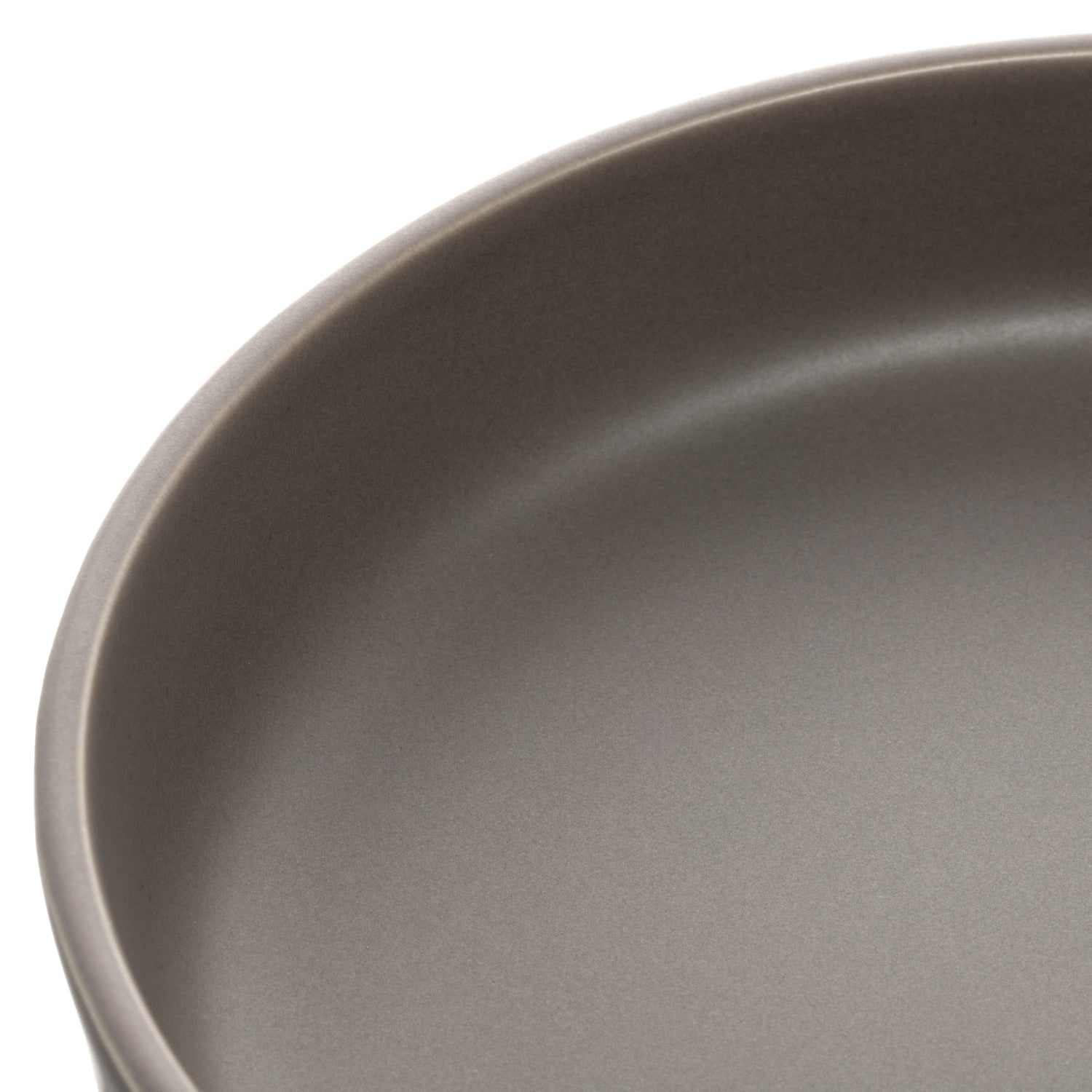 Keramikteller ROMA 20 cm taupe tief