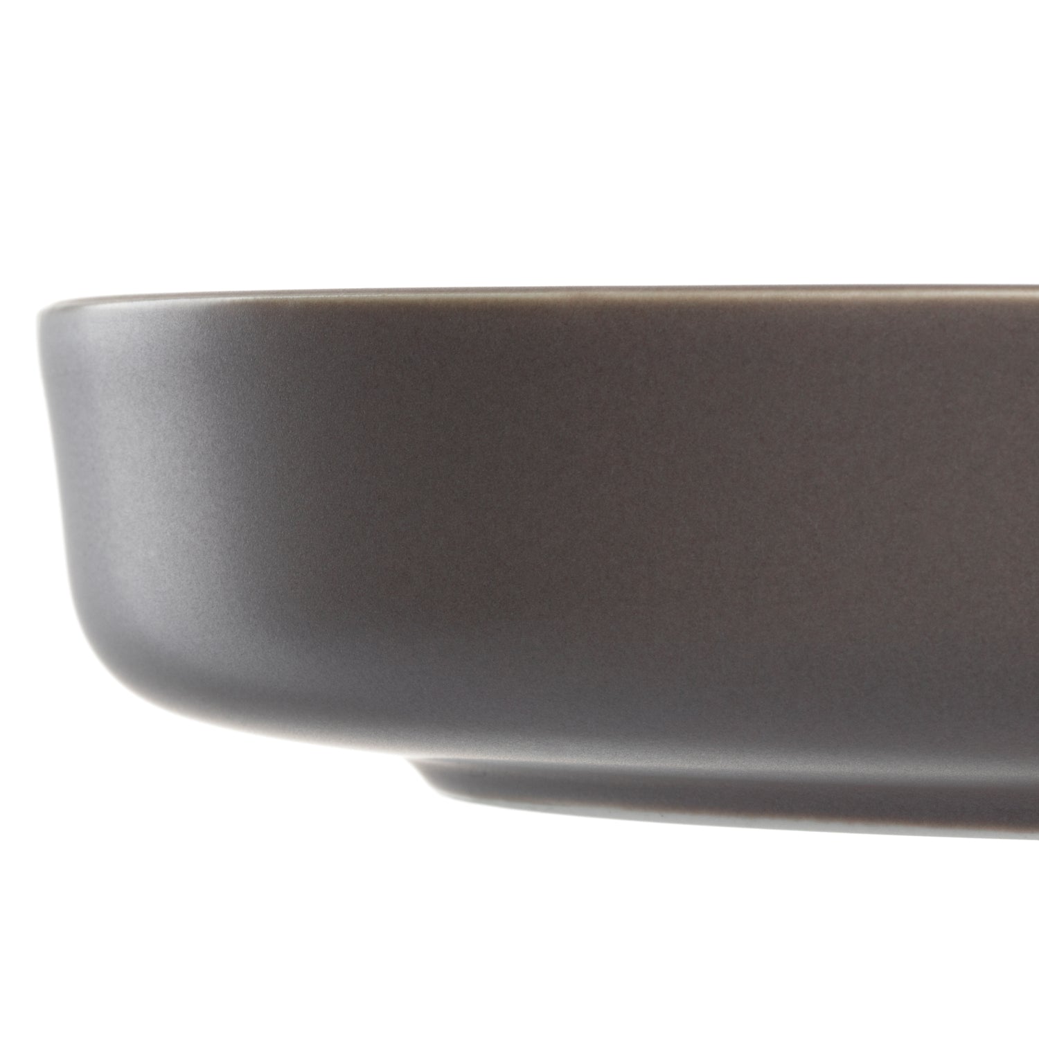 Keramikteller ROMA 20 cm taupe tief